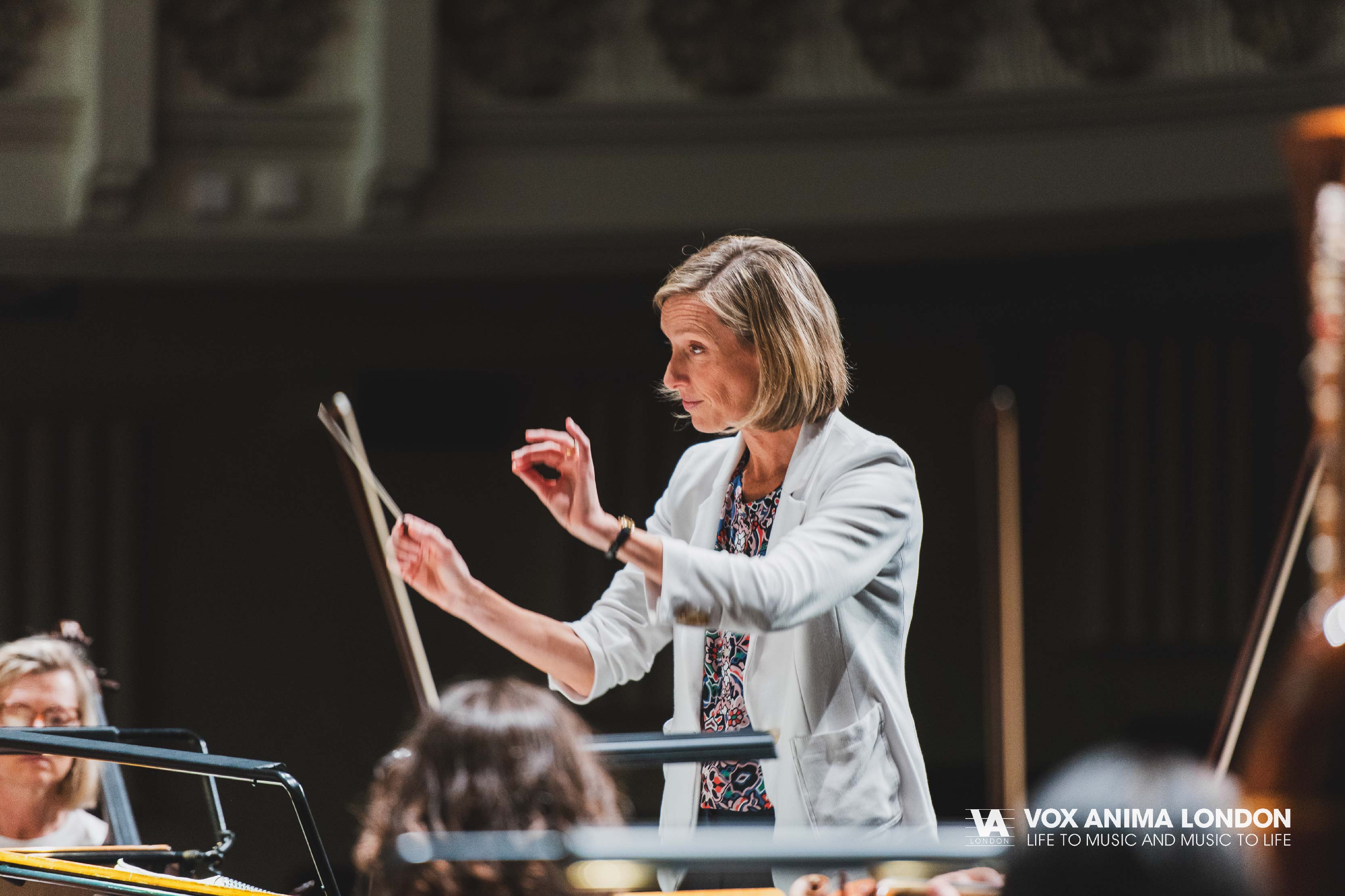 photo of doctor alissa rowe at the vox anima festival