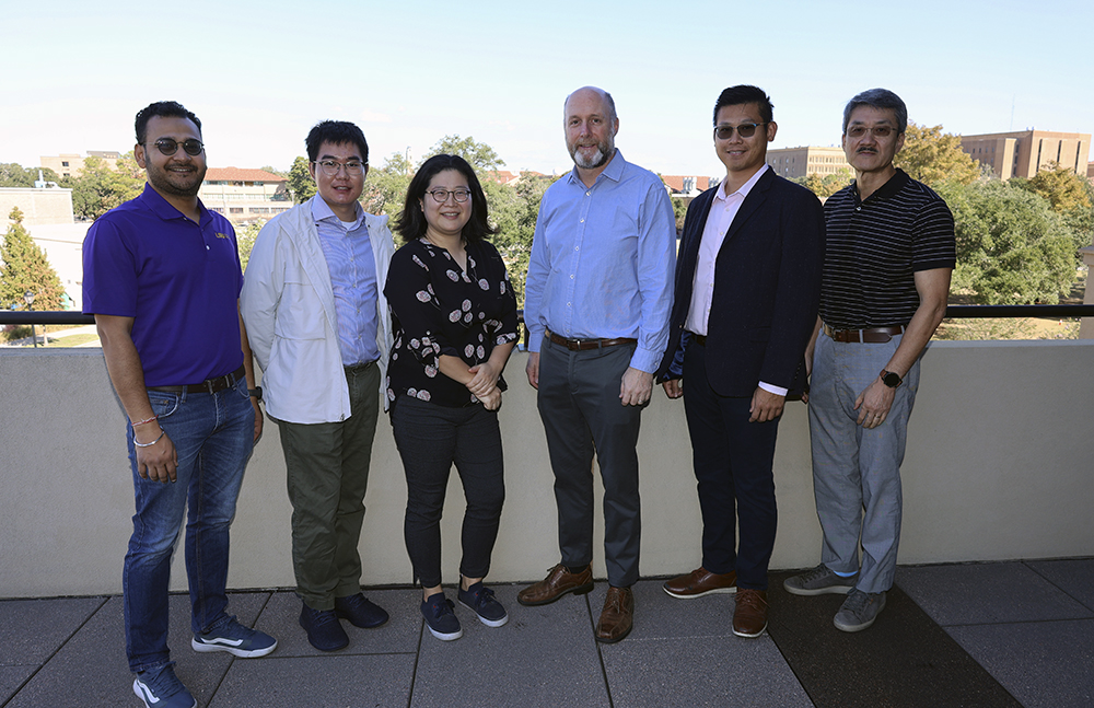 Solar energy research team group photo