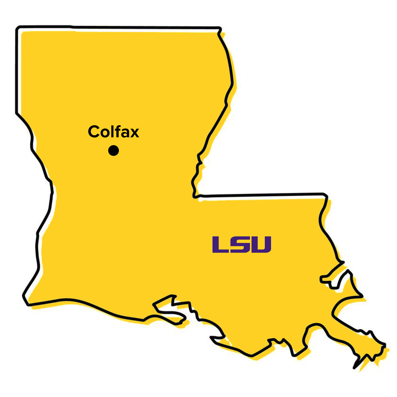 Colfax, Louisiana