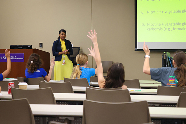 Girl Scouts visit