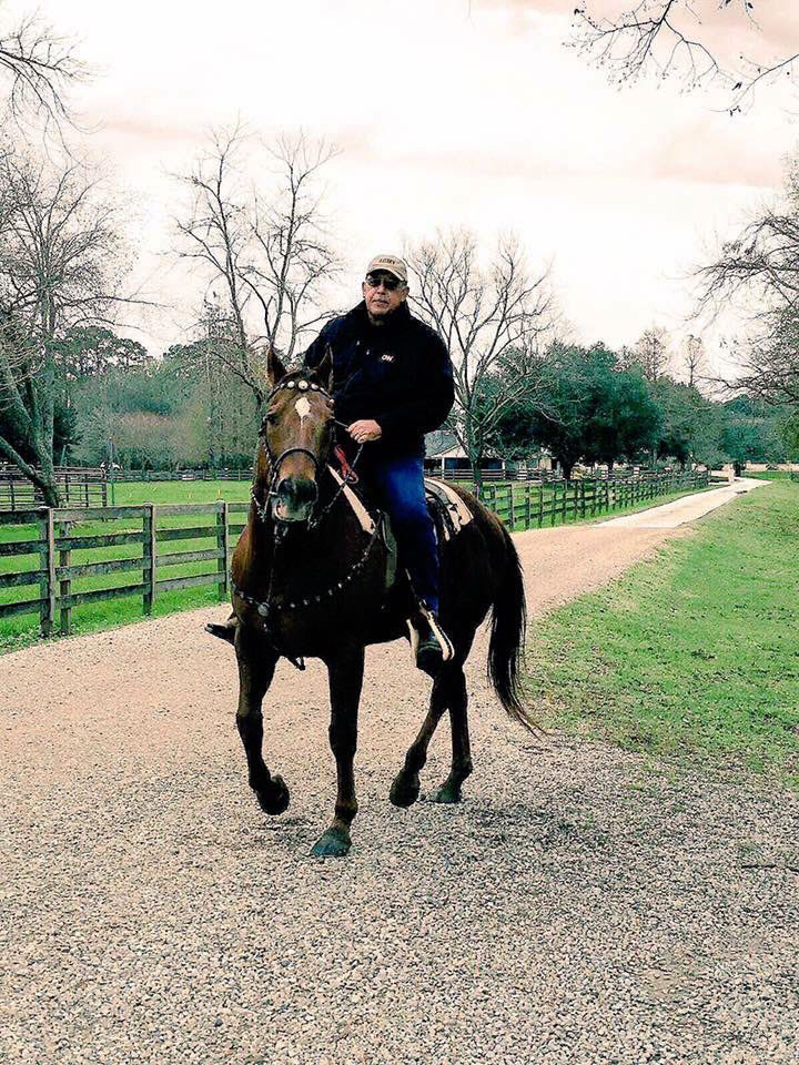 Lt. General Honore riding Red